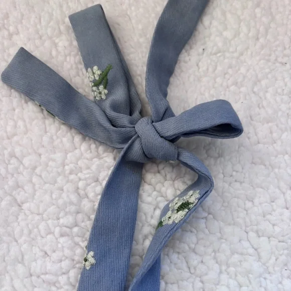 Like new Cider Floral embroidered overalls cottagecore size Medium - Picture 9 of 9